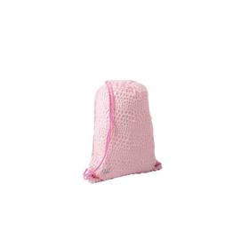 TORNAZSÁK szőrös Sparkle Quattro Colori cipzáras zsebbel, pink