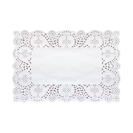 TORTACSIPKE téglalap 25*37cm fehér 20ív/cs.