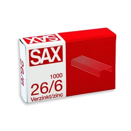 TÜZŐGÉPKAPOCS 26/6 ICO SAX zink horganyzott