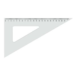 VONALZÓ háromszög 25cm/60  KOH-I-NOOR 744751