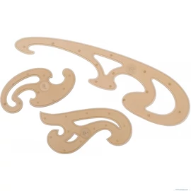 VONALZÓ készlet GÖRBE  3. GAMA KOH-750068