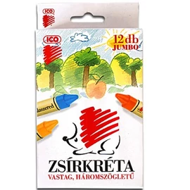 ZSÍRKRÉTA 12 KOH SÜNI  háromszögletű jumbo