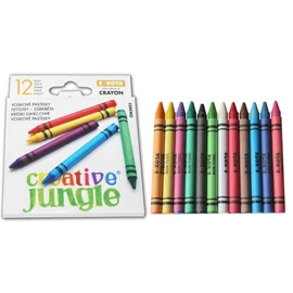 ZSÍRKRÉTA 12 SAKO Creatíve Jungle ZY01112  ajándék kifestővel