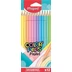 SZINESCERUZA 12 MAPED &quot;Color'Peps Pastel&quot;  pasztell színek