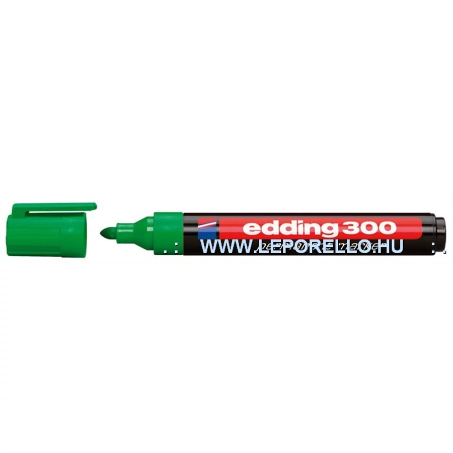 MARKER EDDING 300 zöld 1.5-3 kerek