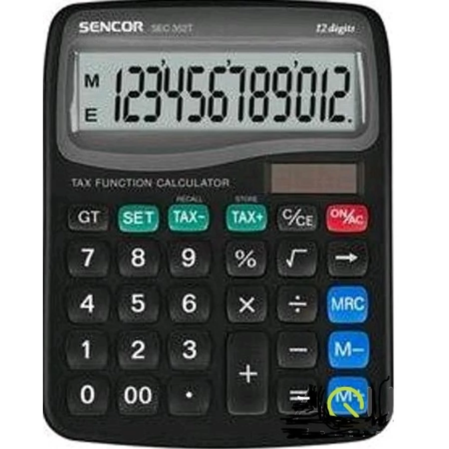 SZÁMOLÓGÉP SENCOR asztali 12dig SEC 352T