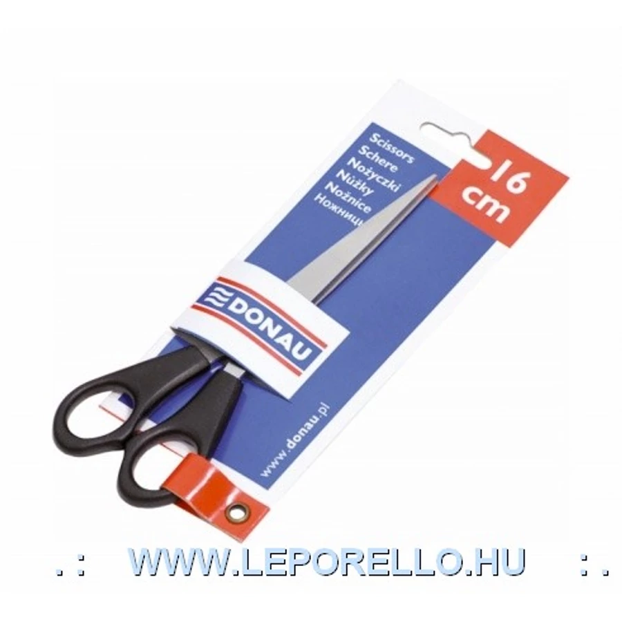 OLLÓ 16cm DONAU  fekete