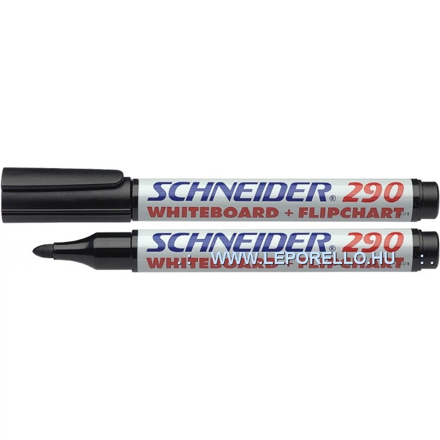 TÁBLAFILC/ FLIPCHARTmarker SCHNEIDER 290 fekete