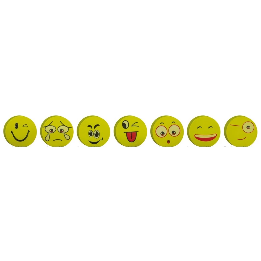 RADÍR figurás OFA Smiley 4,5cm kerek