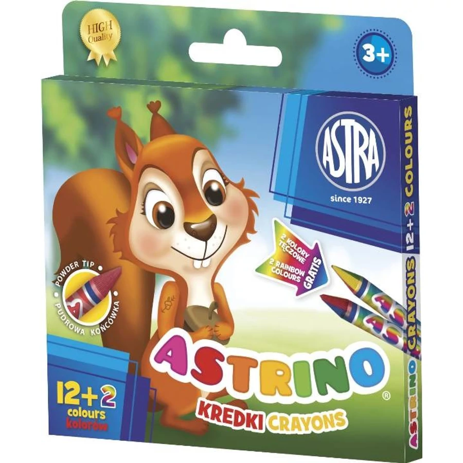 ZSÍRKRÉTA 12+2  szivárvány ASTRINO   316115001