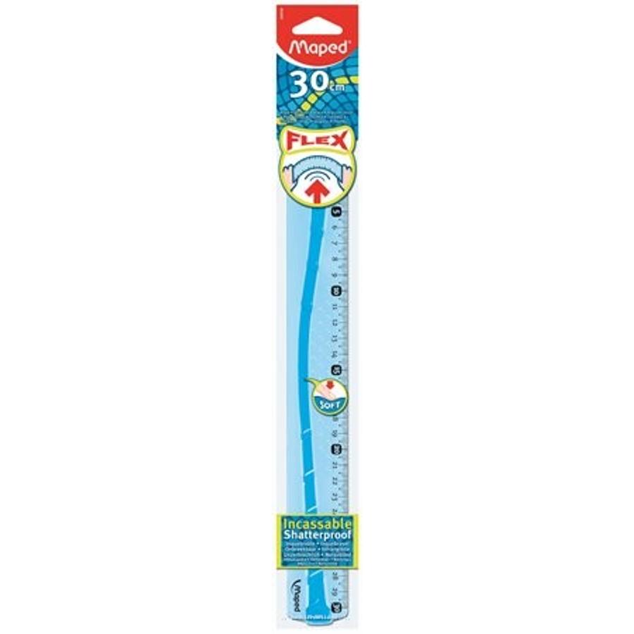 VONALZÓ egyenes 30cm MAPED Flex hajlitható