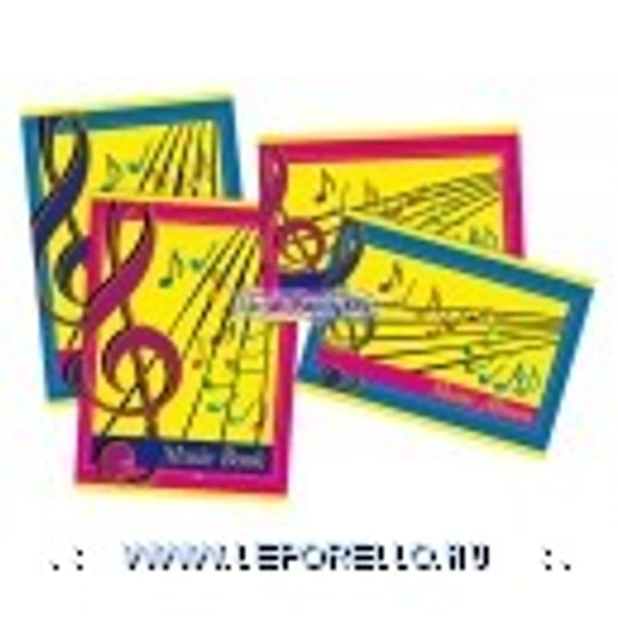 FÜZET A4 BLASETTI hangjegy 32l álló  1400