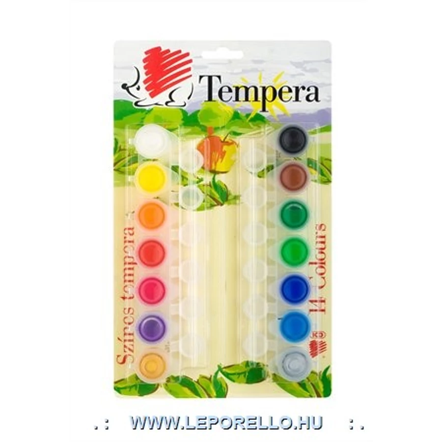 TEMPERA 14 tégelyes ICO Süni 5ml