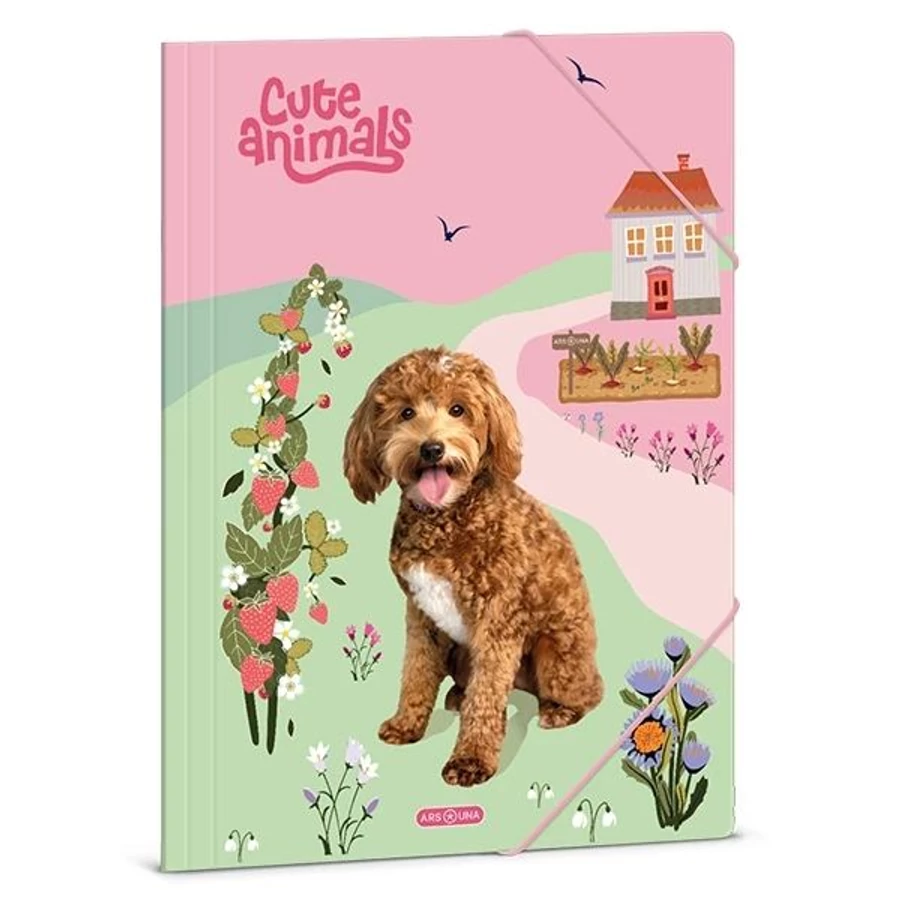 GUMIS DOSSZIÉ A4 ARS UNA vegyes minta (Wild and Free, 50213597)