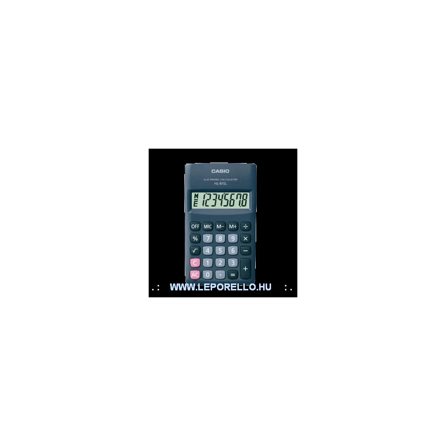 *03140 SZÁMOLOGÉP CASIO zseb HL-815