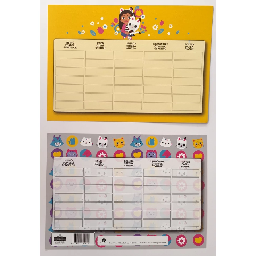 *04467 ÓRAREND ICO kétoldalas Gabby's Dollhouse