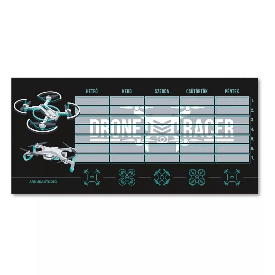 *04739 ÓRAREND ARS UNA   vegyes mintás-49