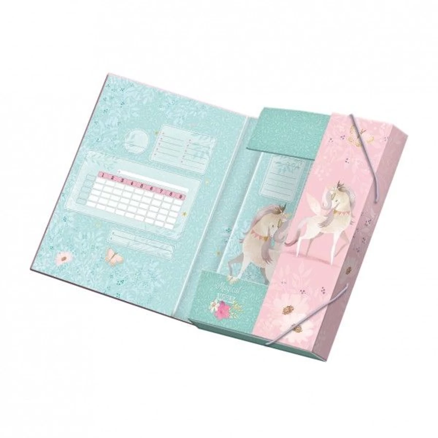 *05133 FÜZETBOX A5 ARGUS vegyes minták 1241-03..