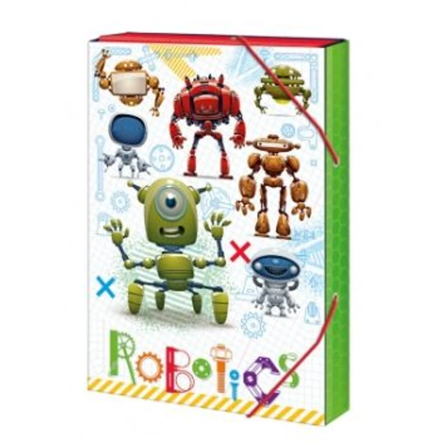 *05133 FÜZETBOX A5 ARGUS vegyes minták 1241-03..