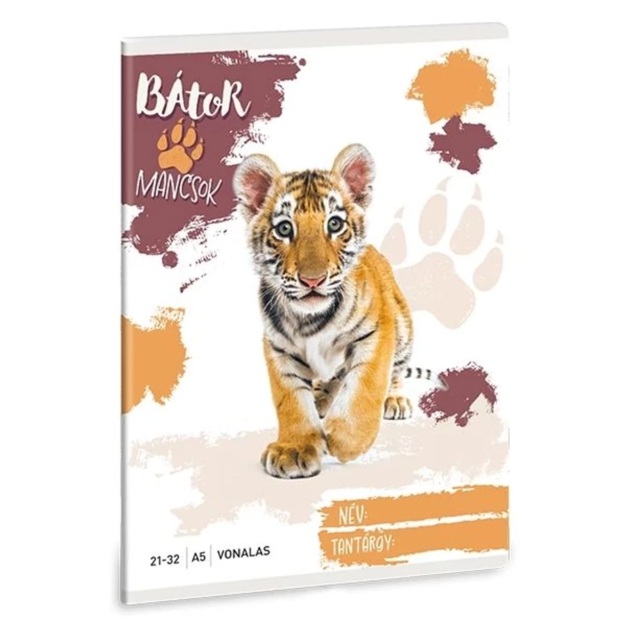 *06597 FÜZET A5 ARS UNA vonalas 21-32 vegyes minta