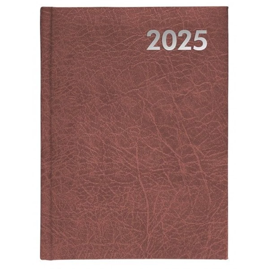 *07393 HATÁRIDŐNAPLÓ 2025 B6 napi Szekszárd  standard agenda