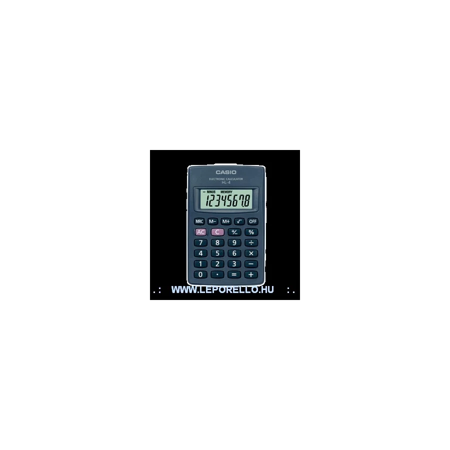 *10499 SZÁMOLÓGÉP CASIO zseb  HL-4A