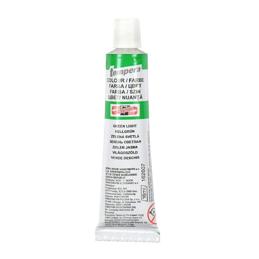 *12561 TEMPERA szóló 16ml KOH cinober v.zöld  KOH-162607