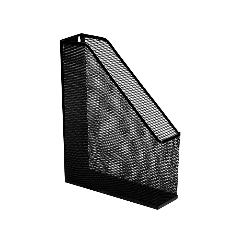 *12643 IRATPAPUCS fémhálós fekete-ezüst