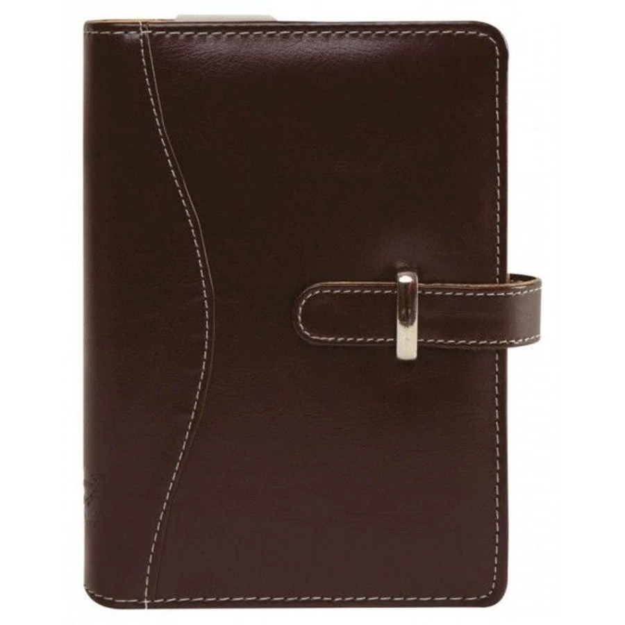 MENEDZSER gyűrűs kalendárium TT M437 SATURNUS műbőr (sötétbarna, 289572062)