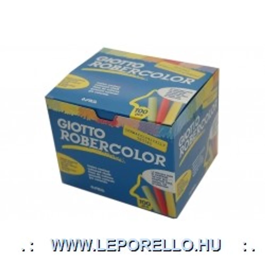 TÁBLAKRÉTA szines 100 Robercolor kerek pormentes 539001