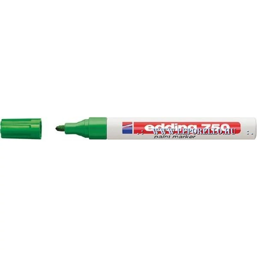 *16655 MARKER EDDING 750 lakkfilc fémház 2-4mm zöld