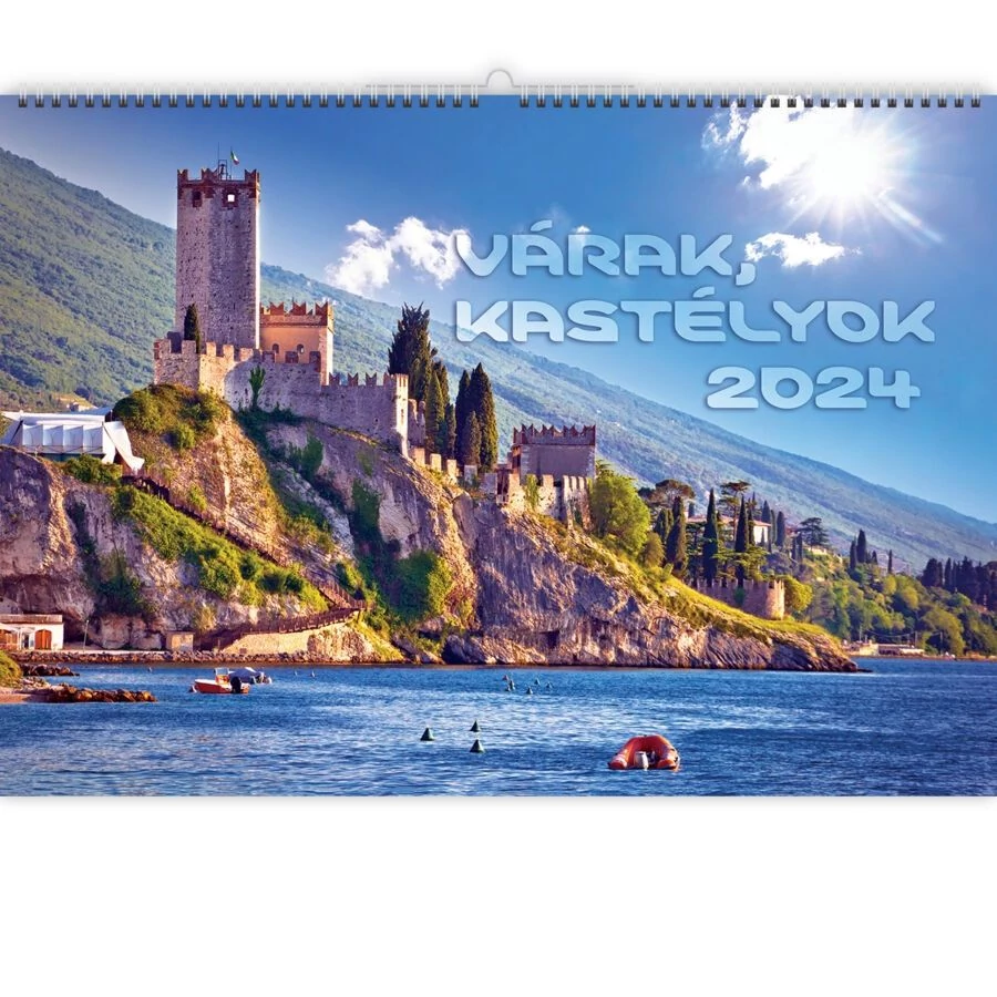 *16951 FALINAPTÁR 2024 Várak, kastélyok Realsystem - 6091