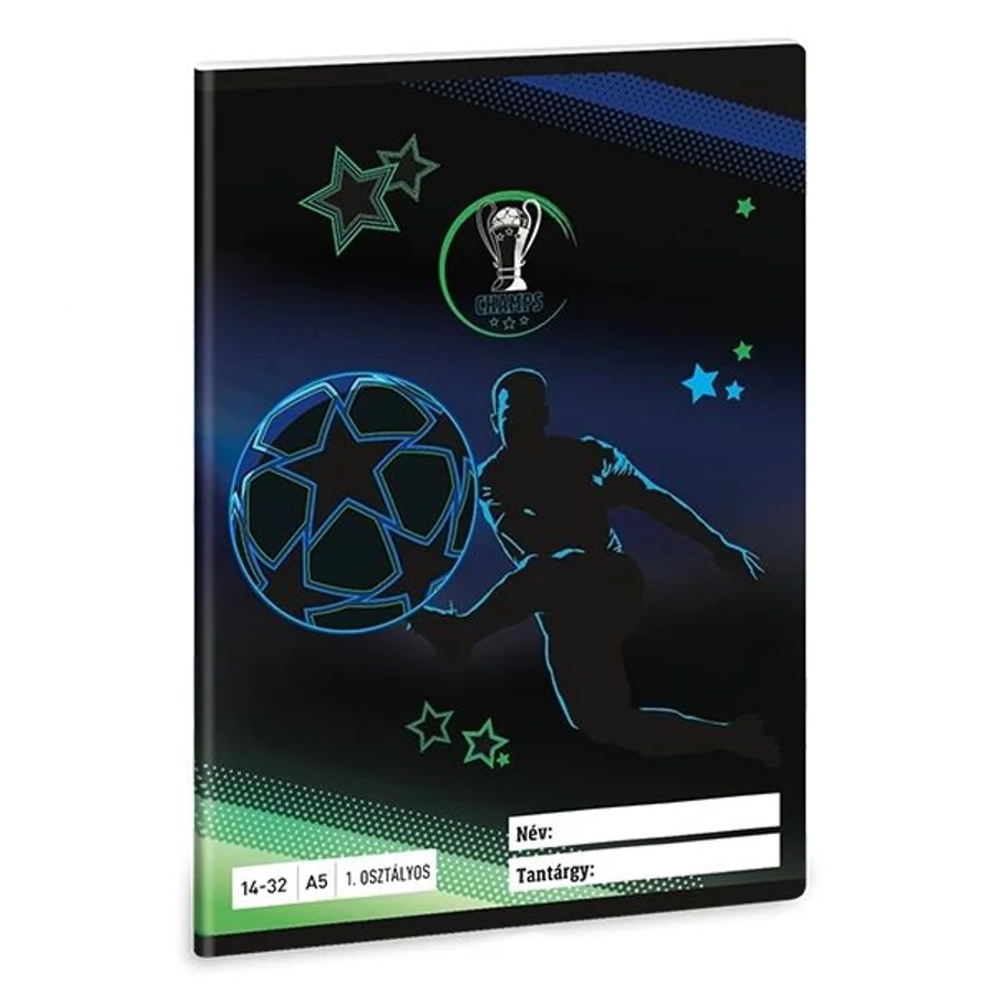 *18353 FÜZET A5 ARS UNA 1.oszt 14-32  vegyes minta