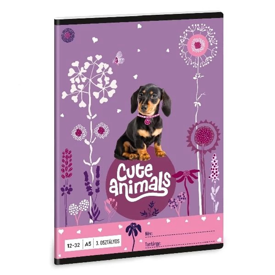 *18355 FÜZET A5 ARS UNA 3.oszt 12-32 vegyes minta