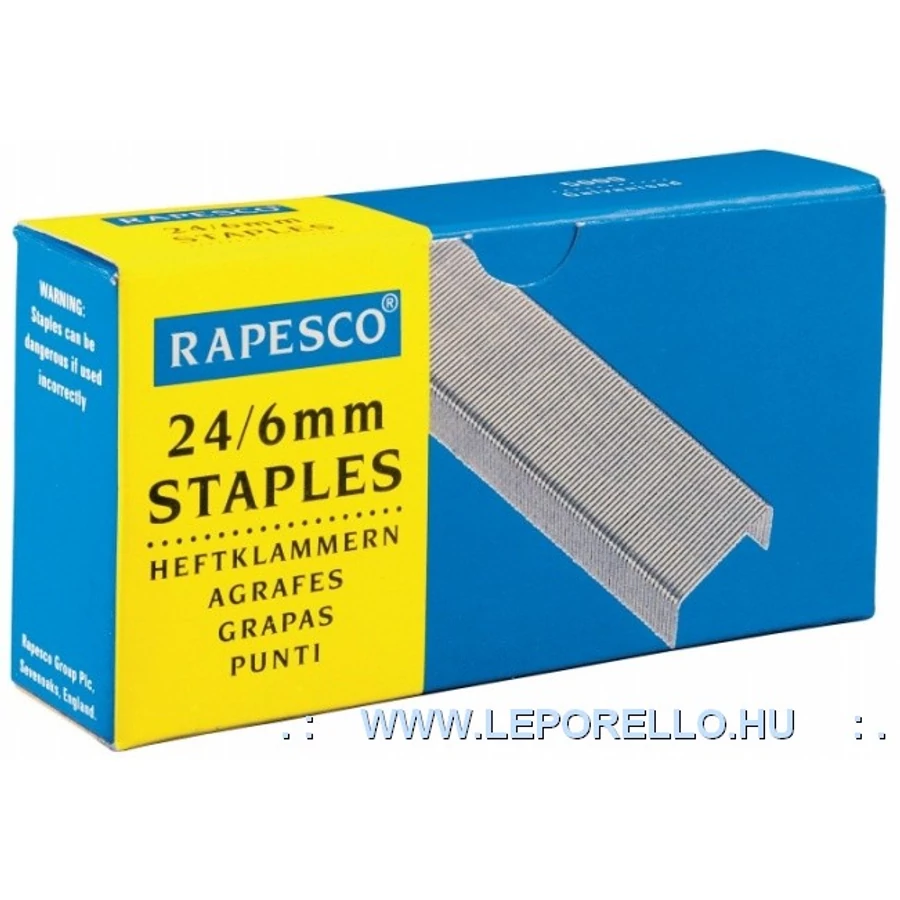 *21379 TÜZŐGÉPKAPOCS 24/6mm RAPESCO w