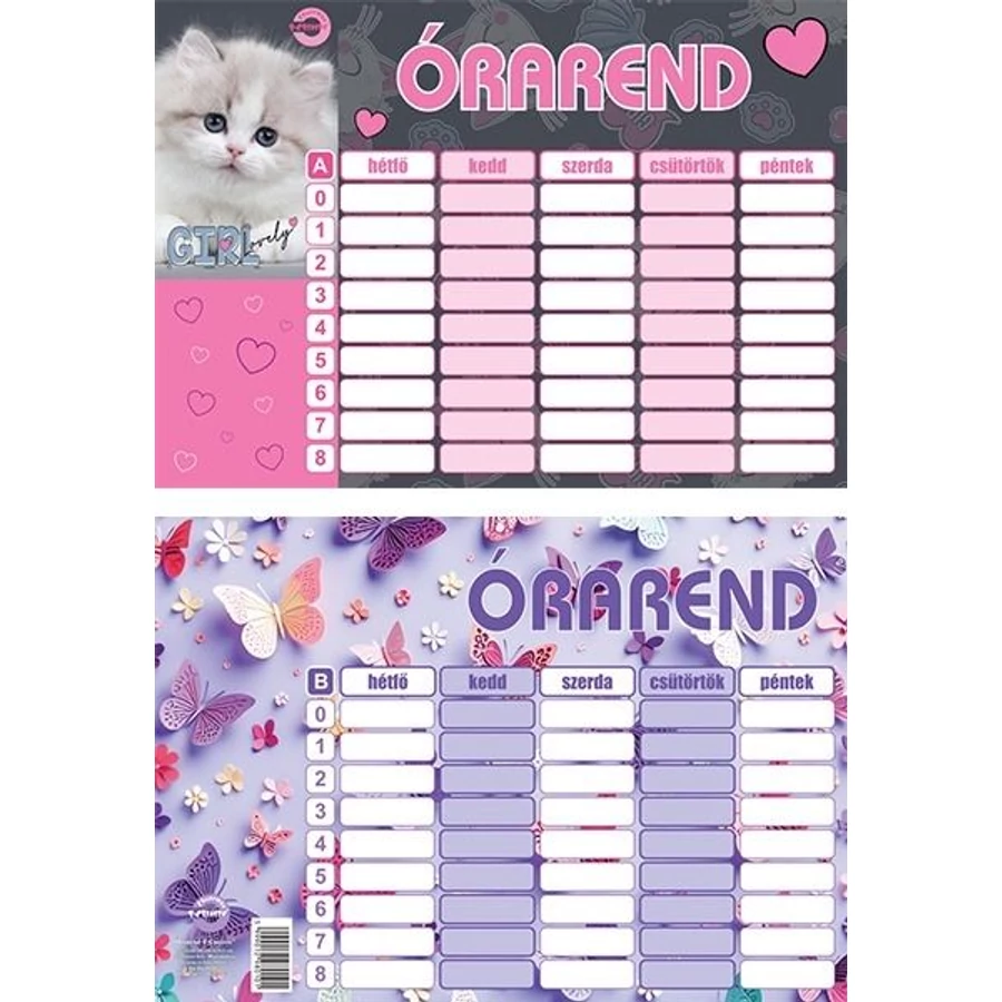 *22344 ÓRAREND T-Crea nagy