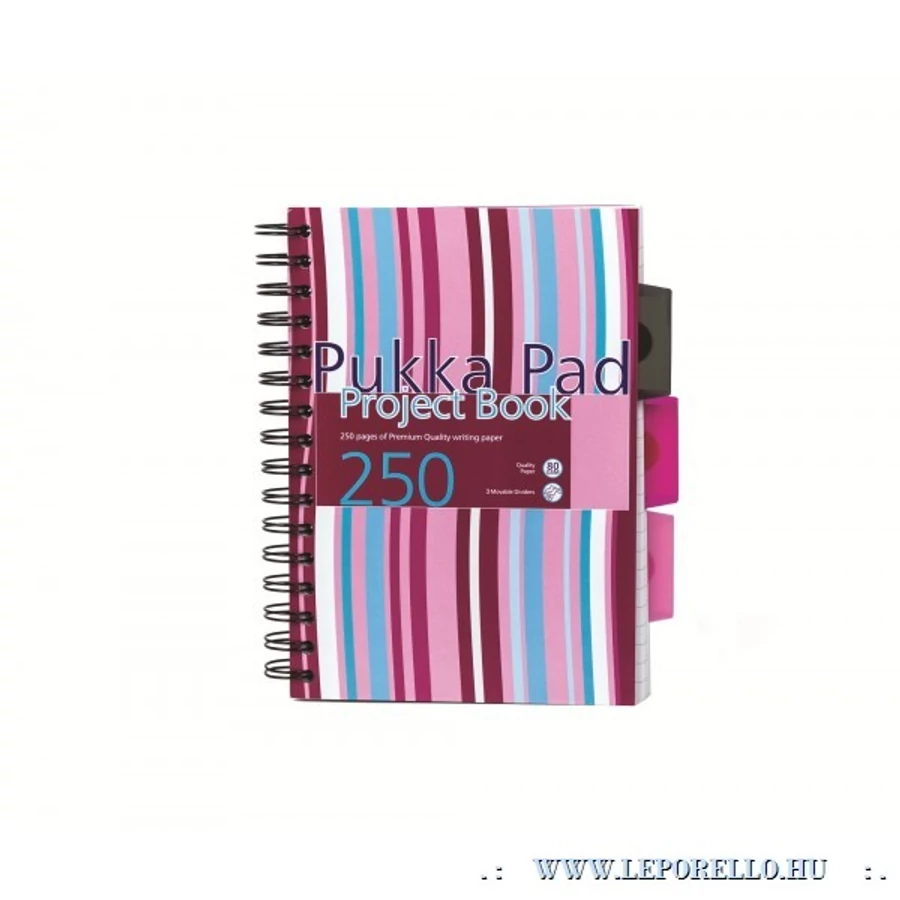 *22511 FÜZET spirál A5 PUKKA PAD Projekt Book