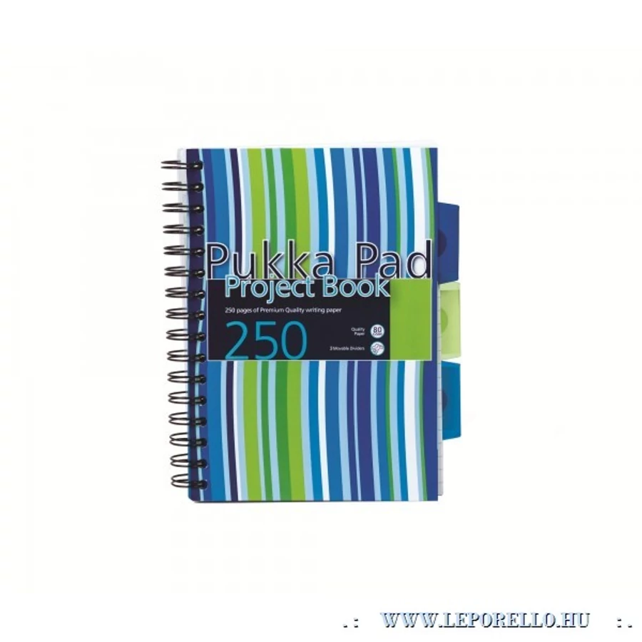 *22511 FÜZET spirál A5 PUKKA PAD Projekt Book