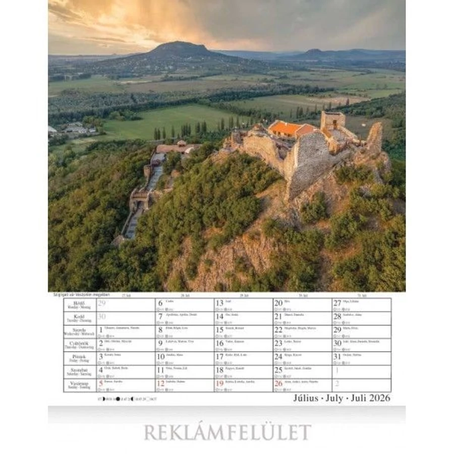 *25148 FALINAPTÁR 2026 Hazai tájakon CSG FN080  30x34cm
