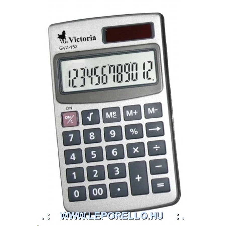SZÁMOLÓGÉP Victoria zsebszámoló KC-152 12dig.