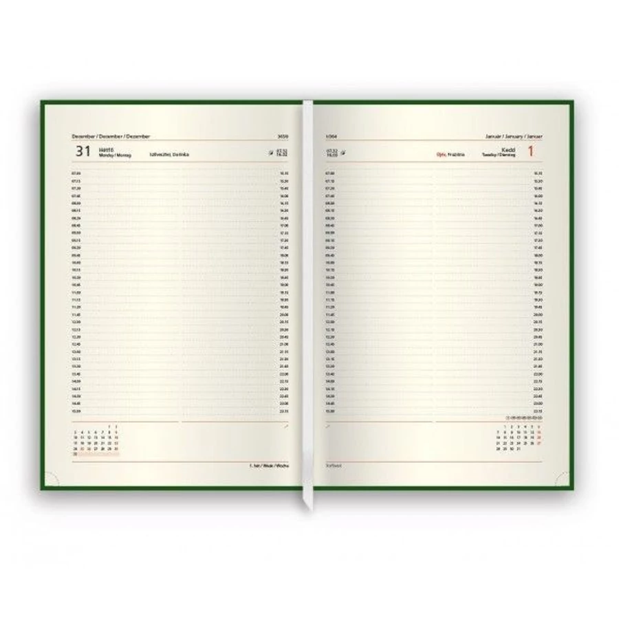 *25420 HATÁRIDŐNAPLÓ 2024 B5 napi TOPTIMER