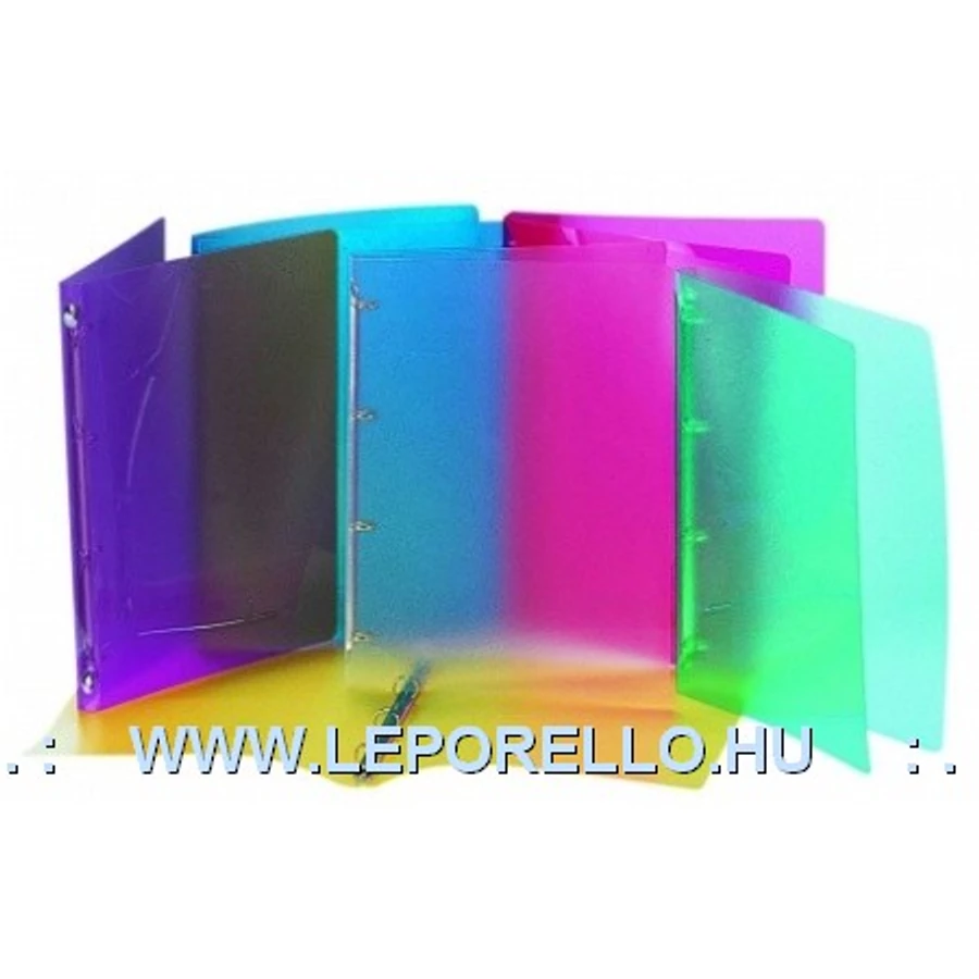 *25471 GYŰRŰSKÖNYV A4 2ring,25mm, Viquel PP