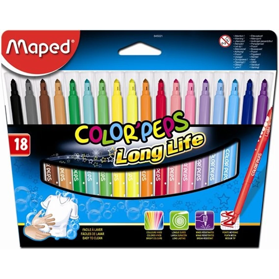 *26604 ROSTIRON 18 MAPED Color'Peps mosható