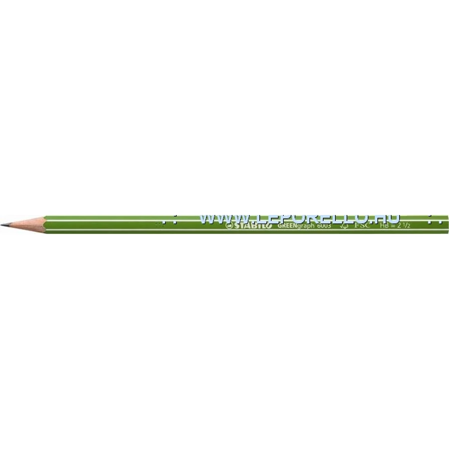 *27174 GRAFIT STABILO Green Graph HB 6003