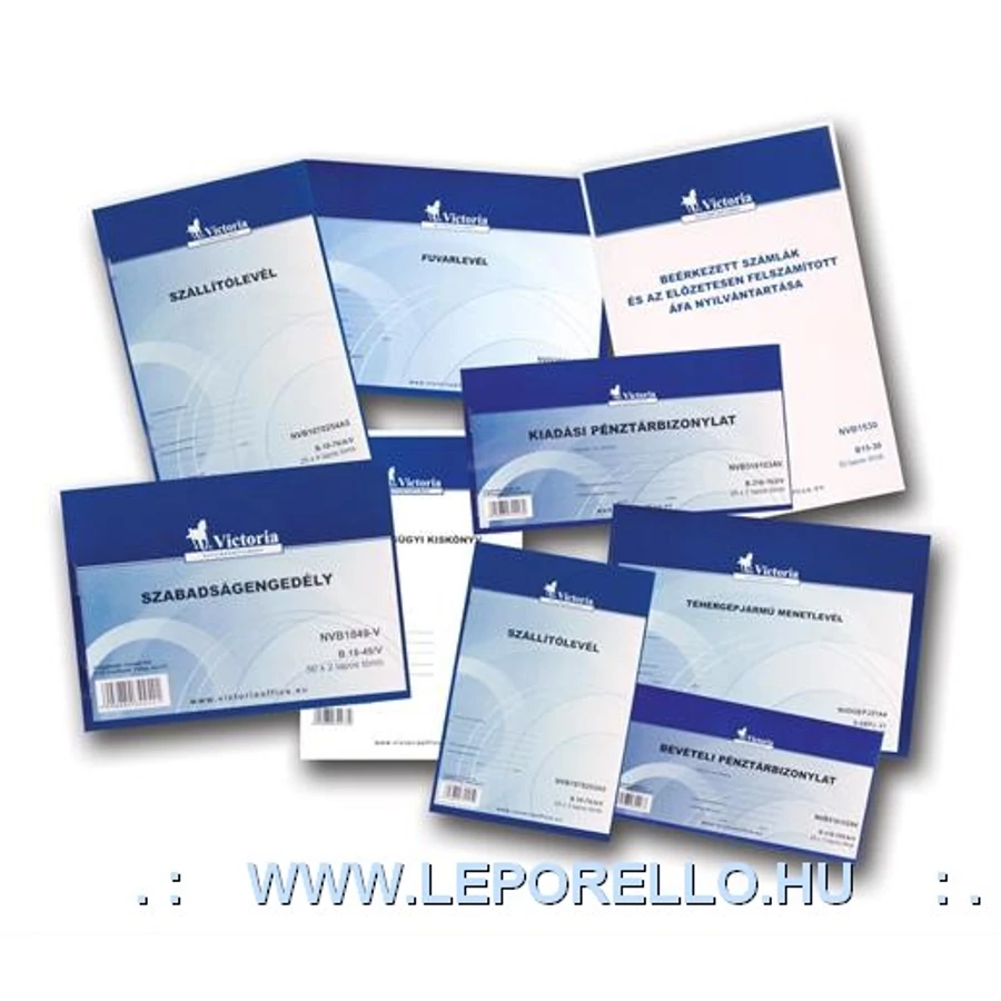 ÁTVÉTELI  ELISMERVÉNY Victoria B.13-67/V 50 x 3 lap