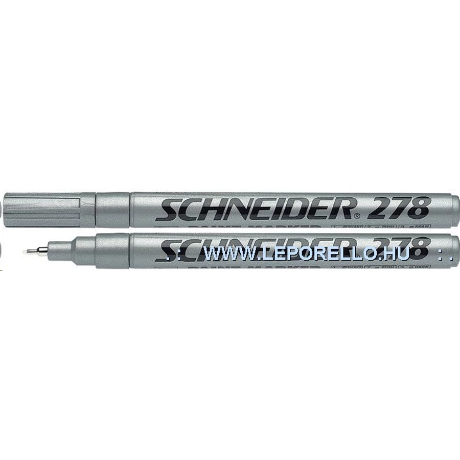 *28177 MARKER SCHNEIDER lakk 278 ezüst 0,8mm