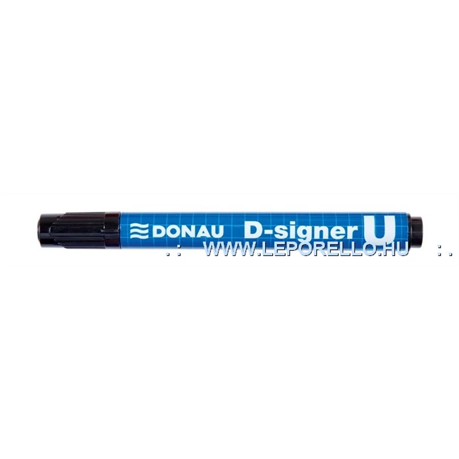 *28475 MARKER DONAU D-signer U kerek fekete 2-4mm