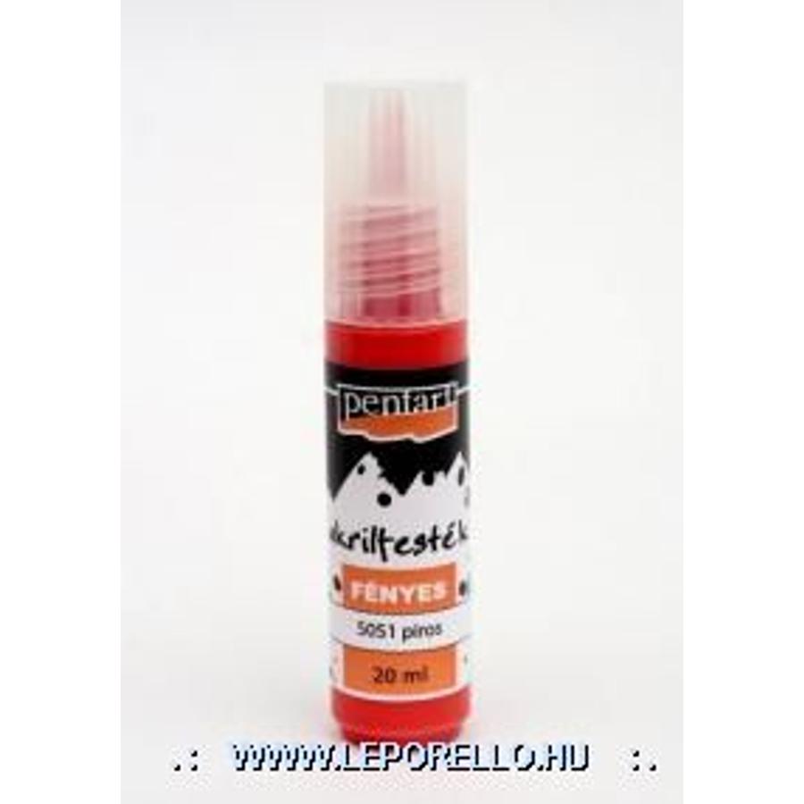 ACRYLFESTÉK 20ml fényes Pentart (sötétbarna, 2174/007126)