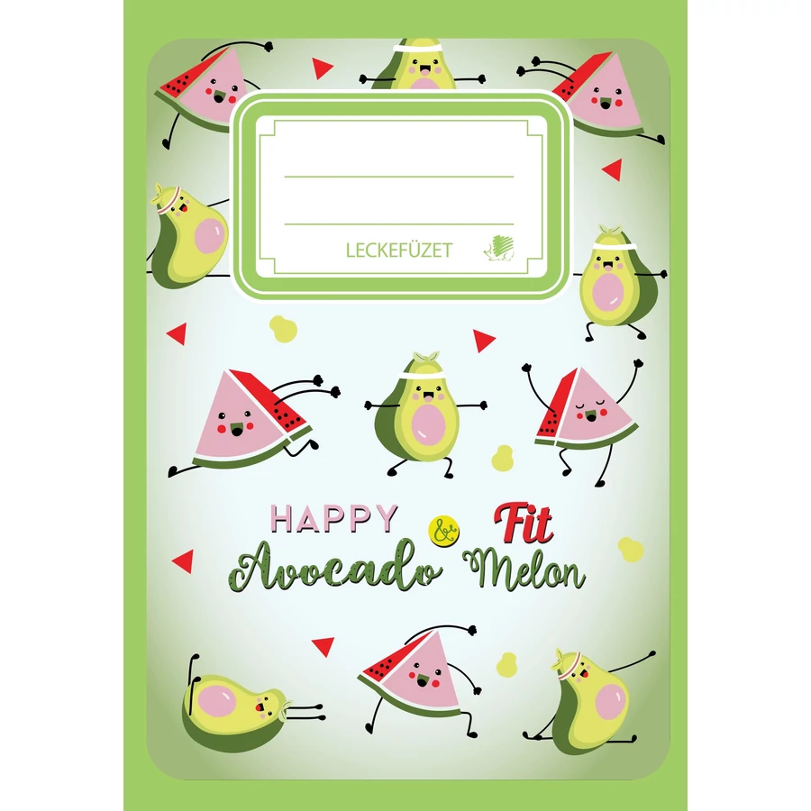 *29087 LECKEFÜZET A5 SÜNI  mintás