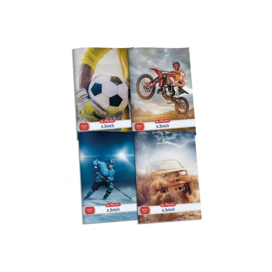 *29128 FÜZET A4 HERLITZ sima 80-32 Sport